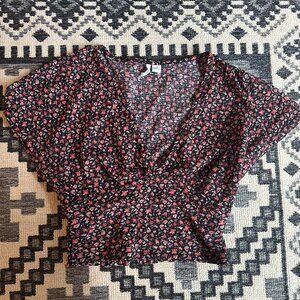 Floral Crop Top Size XS